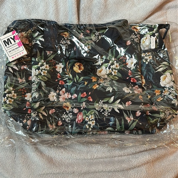 NEW Mytagalongs Floral Blue Tote Bag - Picture 8 of 8